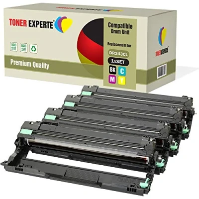 Abbildung von TONER EXPERTE® DR243CL 4X Bildtrommel kompatibel für Brother DCP L3510CDW L3550CDW HL L3210CW L3230CDW L3270CDW MFC L3710CW L3730CDN L3750CDW L3770CDW (18.000 Seiten)