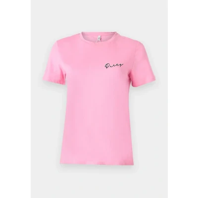 Abbildung von ONLY Onllucia LIFE Tshirt print Begonia pink, Damen, Größe: XS, pink