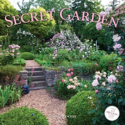 Abbildung von Secret Garden Wall Calendar 2025