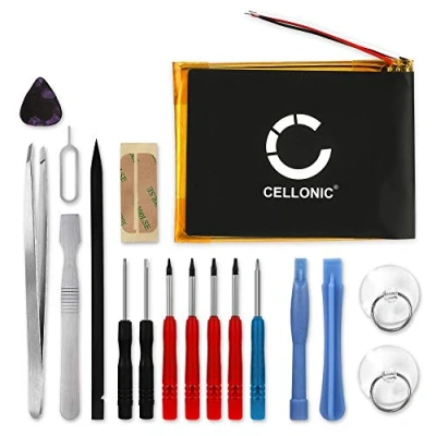 Abbildung von CELLONIC® Ersatz Akku SRP603443 für Astro Gaming A50 Headset Wireless Kopfhörer Ersatzakku 800mAh + Werkzeug Set Batterie, Kopfhörerakku, Bluetooth