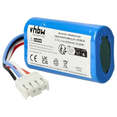 Abbildung von vhbw Akku kompatibel mit JBL Flip 5 Lautsprecher Boxen Speaker (5200 mAh, 3,7 V, Li Ion)