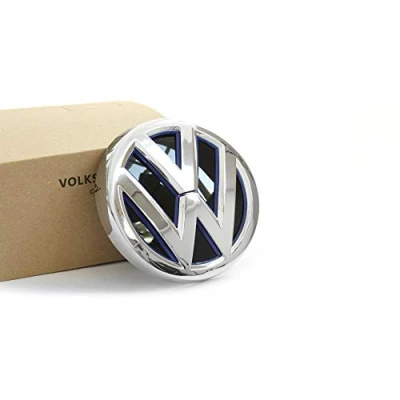 Abbildung von Volkswagen 5GE853617AFM Emblem Heckklappe Zeichen Logo, chrom/ultramarinblau