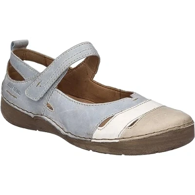 Abbildung von Josef Seibel Fergey Riemchenballerina, Damen, Größe: 39, Skyblue multi Schuhe