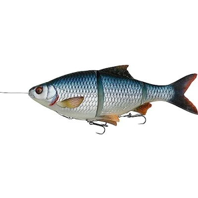 Abbildung von Savage Gear 4D Line Thru Roach Gummifisch, Modell:Roach. 18cm. 80g. Slow Sink
