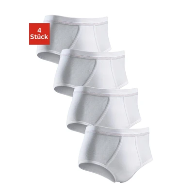 Abbildung von Clipper Slip, (Packung, 4 St.), schlichtes Basic für jeden Tag aus Feinripp