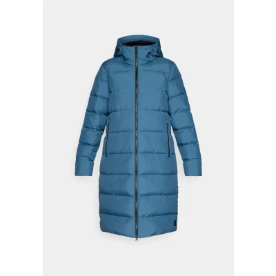 Abbildung von Jack Wolfskin Frozen Palace COAT Daunenmantel, Damen, Größe: XXL, Aluminium blue