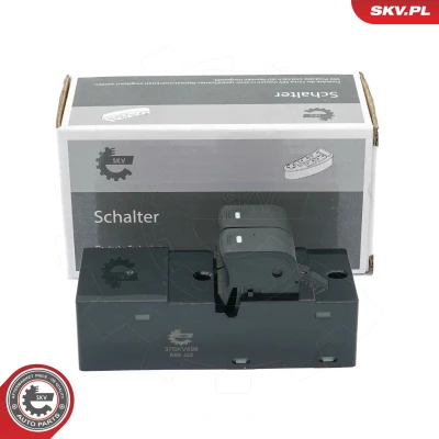 Abbildung von ESEN SKV 37SKV498 Schalter, Fensterheber fahrerseitig NISSAN: MICRA 3