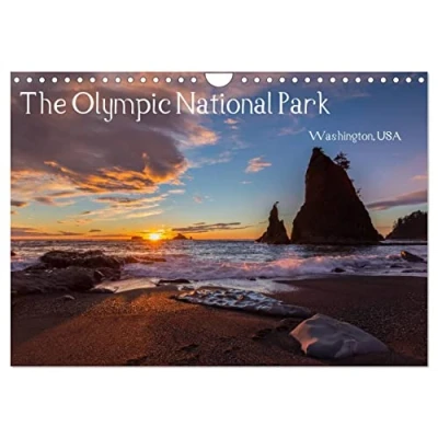 Abbildung von The Olympic National Park Washington USA (Wandkalender 2025 DIN A4 quer), CALVENDO Monatskalender