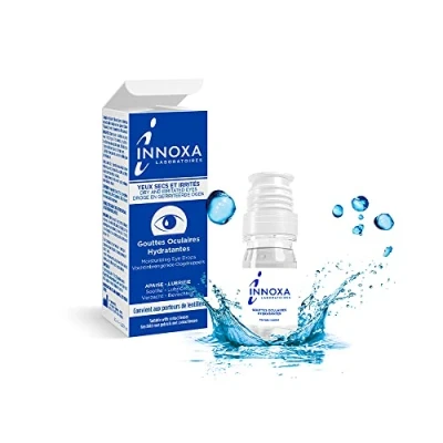 Abbildung von INNOXA Augentropfen die Hilfe bei trockenen, geröteten, juckenden oder brennenden Augen ohne Konservierungsstoffe 10 ml