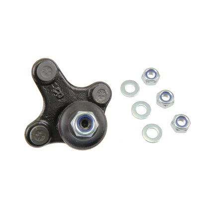 Abbildung von VAICO V10 7265 Traggelenk Vorderachse rechts, unten mit Anbaumaterial EXPERT KITS + VOLKSWAGEN: Golf 7 Schrägheck, 5 Touran I