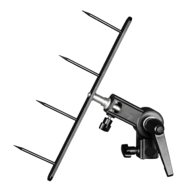 Abbildung von Walimex Styroporgabel mit Halterung für Styroporplatten (5/8 Zoll Wechsel Spigot 1/4 und 3/8 Gewinde)
