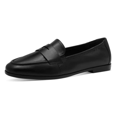 Abbildung von Tamaris Slipper, Damen, Größe: 37, Black Leder