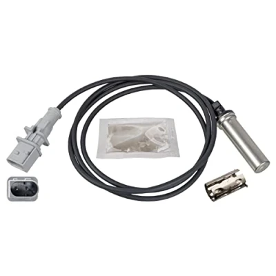 Abbildung von FEBI BILSTEIN 173080 ABS Sensor Hinterachse rechts mit Hülse, Fett 1185 1300 MERCEDES BENZ: ACTROS MP4