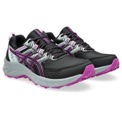 Abbildung von Asics Gelventure 9 Laufschuh Trail, Damen, Größe: 37.5, Black/bold magenta Schuhe