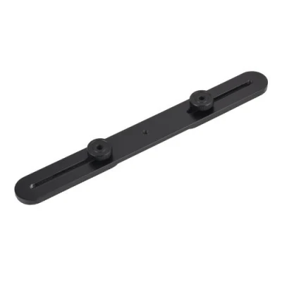 Abbildung von Fotga Dual Kamera Blitz Halter Bracket + 2x1/4&quot; Mount Adapter für 1/4&quot; Studio Light Stehen DSLR DV