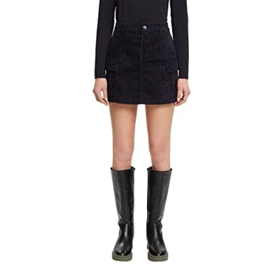 Abbildung von ESPRIT Damen 102CC1D307 Rock, schwarz, 30
