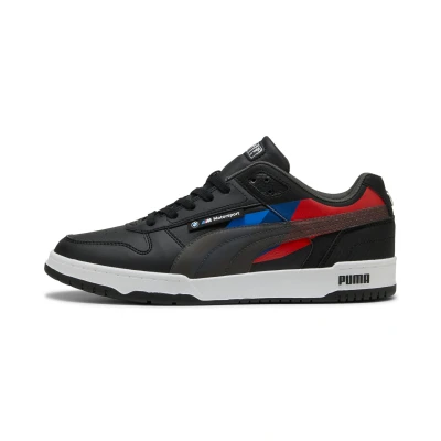 Abbildung von Puma BMW M Motorsport RBD Game Sneakers Mit niedrigem Profil Schuhe Plain Black/Pop Red Größe: 41
