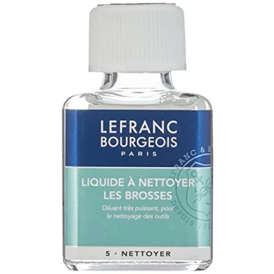 Abbildung von Lefranc &amp; Bourgeois Pinselreiniger, geeignet für alle Ölfarben, 75 ml Flasche