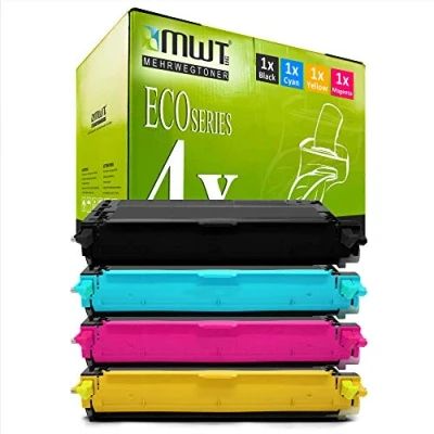 Abbildung von 4er Set MWT Toner kompatibel für Lexmark X560 N DN X560N X560DN X 560 560N 560DN Alternative X560H2KG X560A2CG X560A2MG X560H2YG