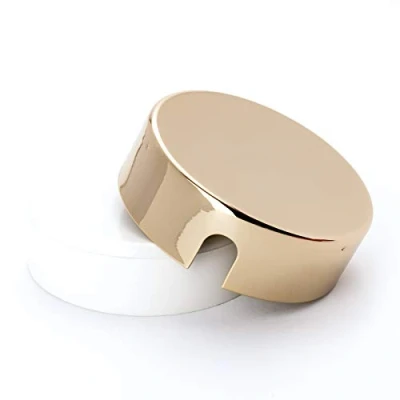 Abbildung von ORION LIGHTSTYLE Verteilerdose aus messing Baldachin Deckendose Rosette Abzweigdose glänzend Abdeckung gold (Gold)