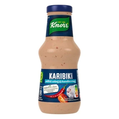 Abbildung von Knorr Karibik Sauce leckere Grillsauce mit süß scharfem Geschmack 6x 250ml