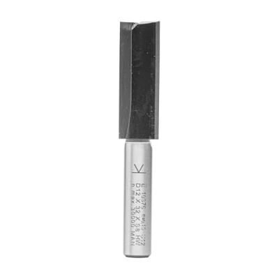 Abbildung von ENT 10376 Nutfräser HW (HM), Schaft (C) 8 mm, Durchmesser (A) 12 B 32 D GL 64 mm