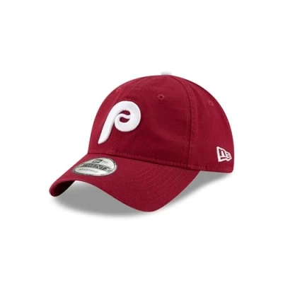 Abbildung von New Era 9TWENTY Strapback Philadelphia Phillies Cap, Herren, Größe: One Size, Rubin