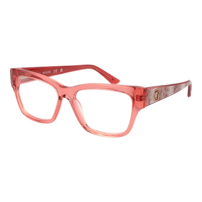Abbildung von Guess Damen GU50126 072 Rahmen von BRILLEN Acetat Rosa Quadratisch Normal