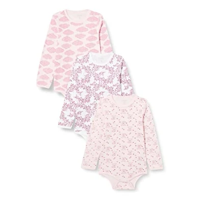 Abbildung von Care Baby Body Langarm aus 100% Baumwolle (3er Pack), 1 month UK