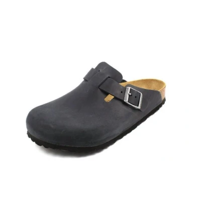 Abbildung von Birkenstock Boston Hausschuh, Größe: 44, Black Schuhe