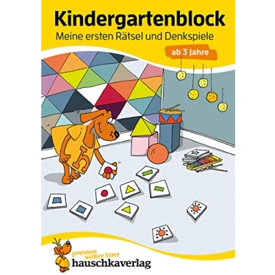 Abbildung von Kindergartenblock Meine ersten Rätsel und Denkspiele ab 3J A5 Block