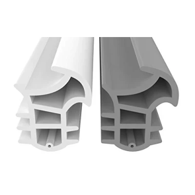 Abbildung von Dikara Profildichtungsband Stahlzargendichtung Höhe 17mm Breite 14mm Dichtband Gummidichtung, Antidehnungsfaden, thermoplatisches Elastomer, TPE