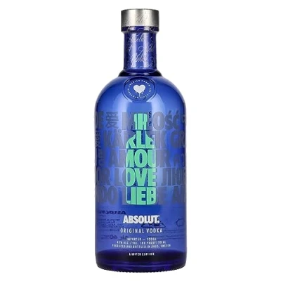 Abbildung von Absolut Vodka LOVE Original Limited Edition 40% Vol. 0,7l