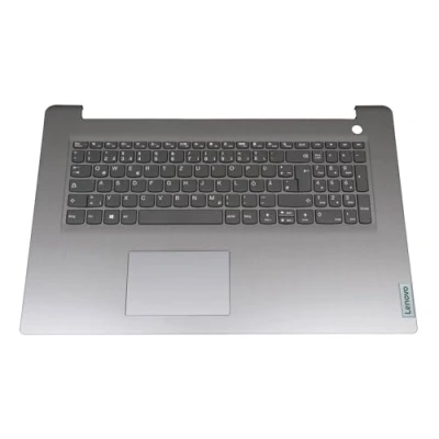 Abbildung von Lenovo IdeaPad 3 17ITL6 (82H9) original Tastatur inkl. Topcase DE (deutsch) grau/grau