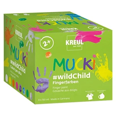 Abbildung von Kreul Fingerfarbe MUCKI Fingerfarben Set