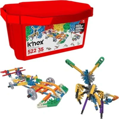 Abbildung von K&#039;nex Wertbox 522 Teile für Kreative Bauprojekte