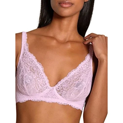 Abbildung von Calida Damen Sensual Secrets BH, Blickdicht, Cold Rose, 75C