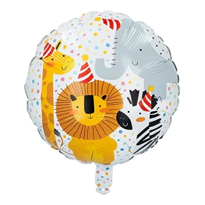 Abbildung von Heliumballon Safari Kids 45cm pro Stück