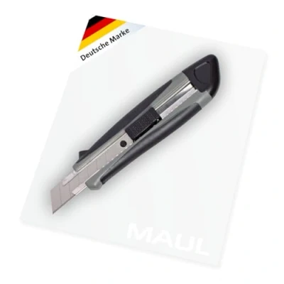 Abbildung von MAUL Cuttermesser 18 mm grau, schwarz