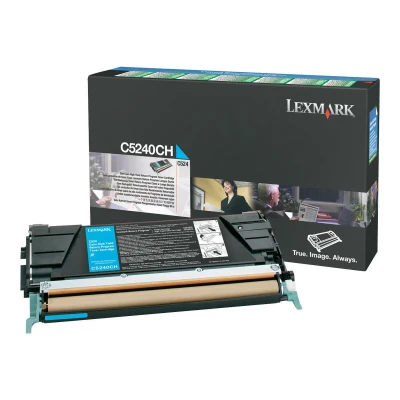 Abbildung von Lexmark C5240CH Cyan Toner Hohe Kapazität