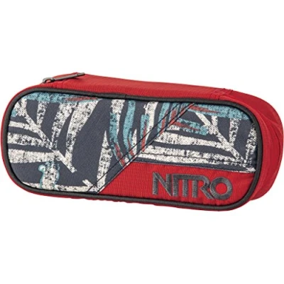 Abbildung von Nitro Pencil Case, Federmäppchen, Schlampermäppchen, Faulenzer Box, Federmappe, Stifte Etui, Broken Palms