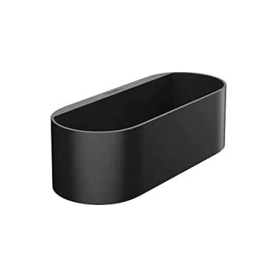 Abbildung von hansgrohe Aufbewahrungsbox &quot;WallStoris&quot;, BxTxH: 25x10x7,1 cm, tief mattschwarz