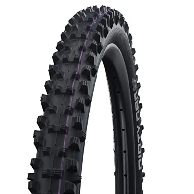 Abbildung von Schwalbe Unisex Erwachsene Reifen, schwarz, Dirty DAN Evo, Downhill 60 584 SnakeSkin