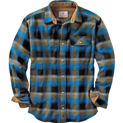 Abbildung von Legendary Whitetails Herren Buck Camp Flanellhemd, Shale Plaid, Größe 4XL