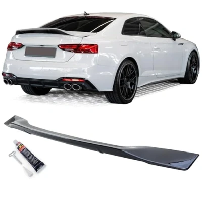 Abbildung von Ducktail Heckspoiler Schwarz Glanz für Audi A5 F5 Coupe Sportback ab 2016
