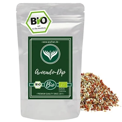 Abbildung von Azafran Bio Avocado Dip Gewürz/Gewürzzubereitung für Avokado Topping Sauce 250g