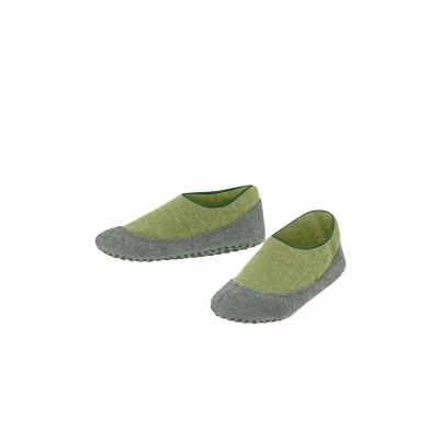 Abbildung von FALKE Unisex Kinder Cosy Slipper K Hp Wolle Rutschhemmende Noppen Stoppersocken, Grün Ferngreen 7084, 23/24 EU