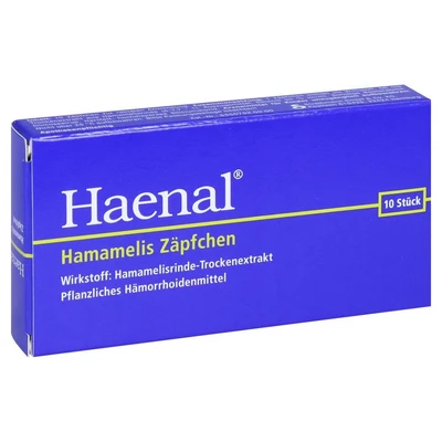 Abbildung von Haenal Hamamelis Zäpfchen 10 St
