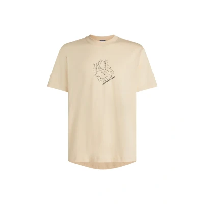Abbildung von Karl Lagerfeld Jeans Tshirt print, Herren, Größe: Medium, Wood ash