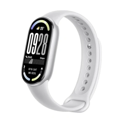 Abbildung von Xiaomi Smart Band 10 Fitness Tracker, Smartwatch,1,72&quot; AMOLED Display, 21 Tage Akku, 5ATM wasserdicht, Herzfrequenz &amp; Schlaftracking, 150+ Sportmodi, Schnellverschluss, Ceramic Edition Pearl White